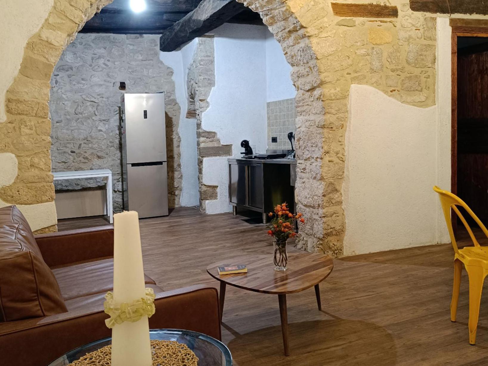 Stone House Apartment Veroli Bagian luar foto